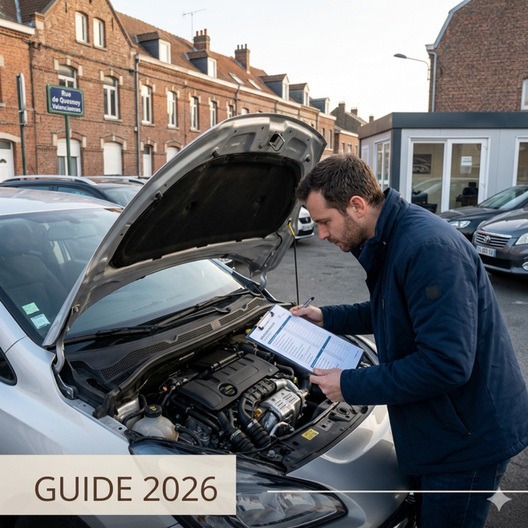 Comment acheter une voiture d'occasion sans se faire avoir à Valenciennes (Guide 2026)