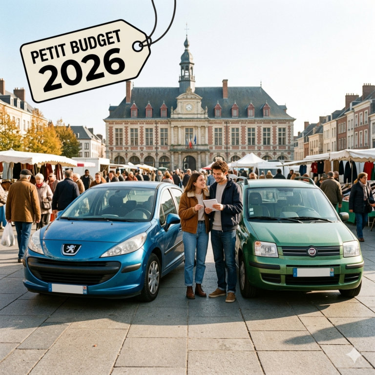 Quelle voiture d'occasion choisir avec un petit budget à Valenciennes en 2026